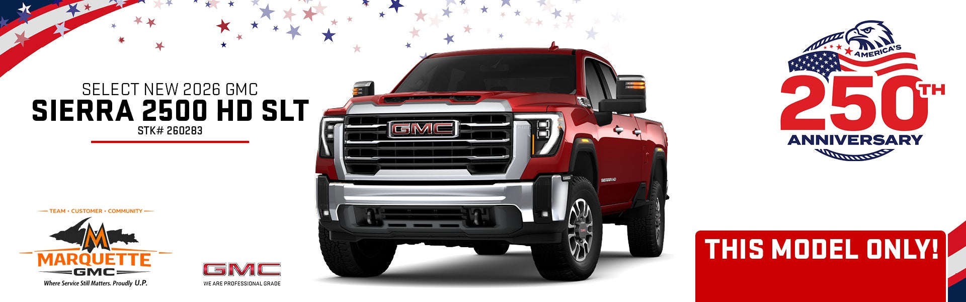 New 2026 GMC Sierra 2500 HD SLT